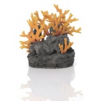 Oase biOrb Lava rock with fire coral ornament